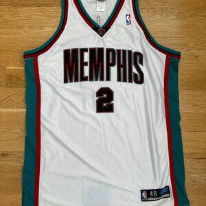 NBA Memphis Grizzlies Jason Williams Basketball Jersey Rare Vintage Reebok sz 48